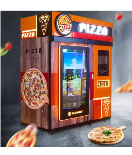 s-l500.webp Used hot food pizza vending machine, premium touch screen automated - view 2