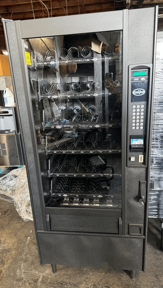 s-l960-3.png Crane GPL 173 snack vending machine, refurbished shallow-depth cabinet - view 2