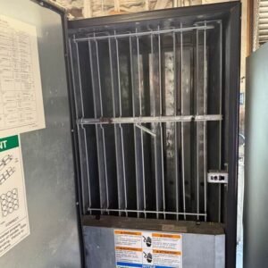 Dixie Narco 276e drink vending machine, refurbished live display front - view 3