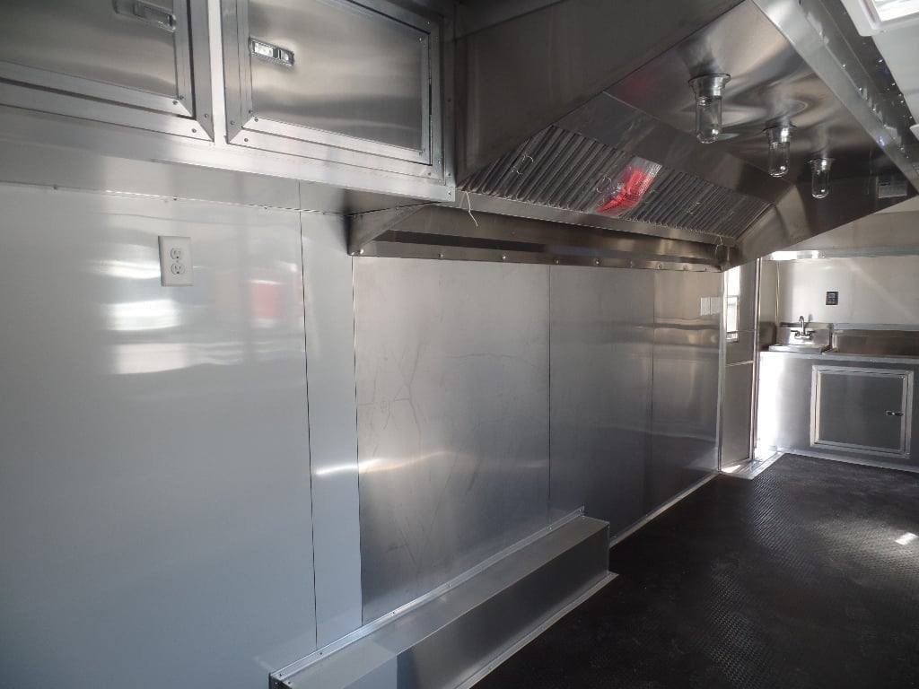 8.5′ x 24′ Penske Yellow Concession Food Trailer — photo 13