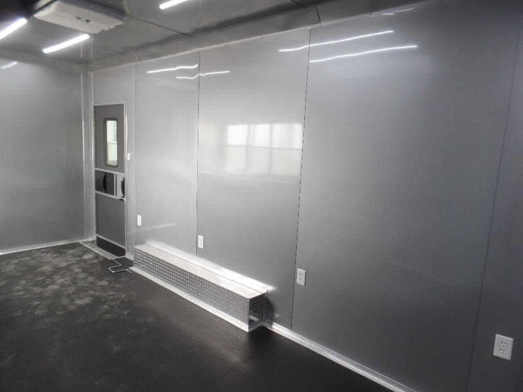 8.5′ x 20′ Black Food Event Concession Food Trailer — photo 14