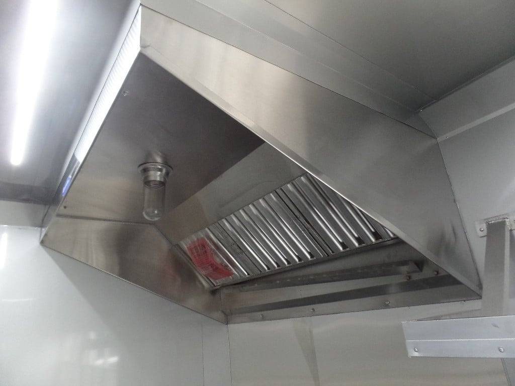 8.5′ x 20′ Black Concession Food Catering Event Trailer — photo 14