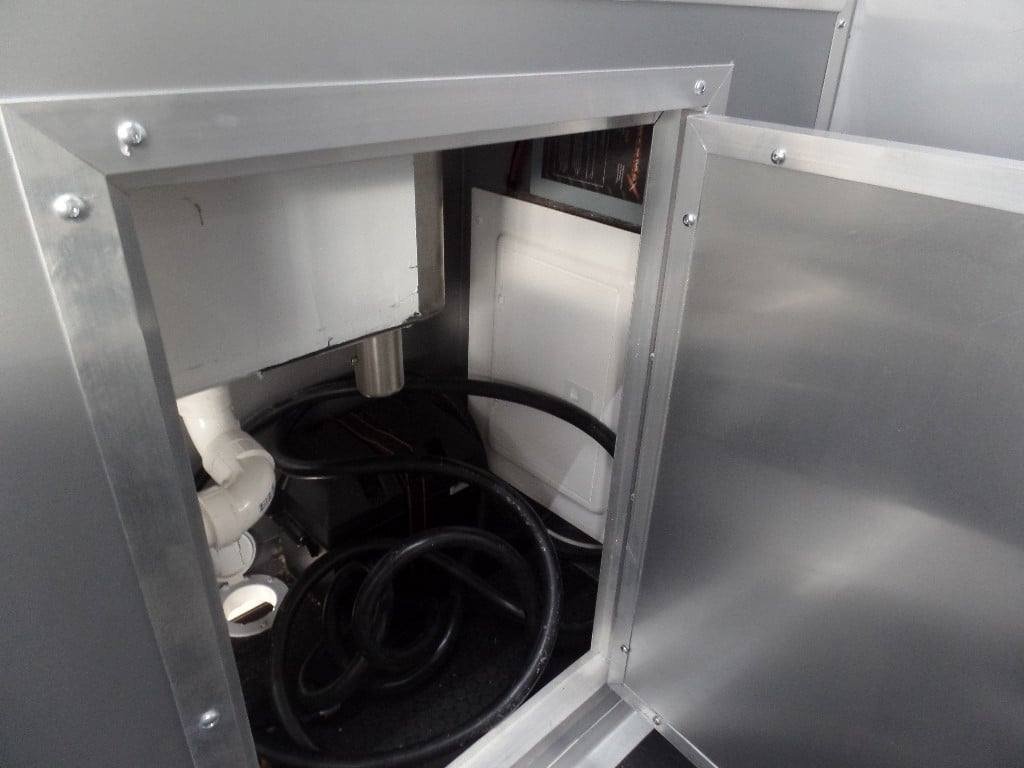8.5′ x 20′ Black Concession Food Catering Event Trailer — photo 7