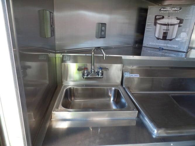 8.5′ x 18′ Concession Food Trailer Black Event Catering — photo 11