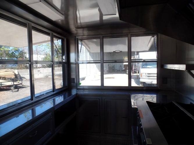 8.5′ x 18′ Concession Food Trailer Black Event Catering — photo 12