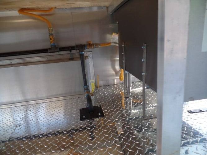 8.5′ x 18′ Concession Food Trailer Black Event Catering — photo 3