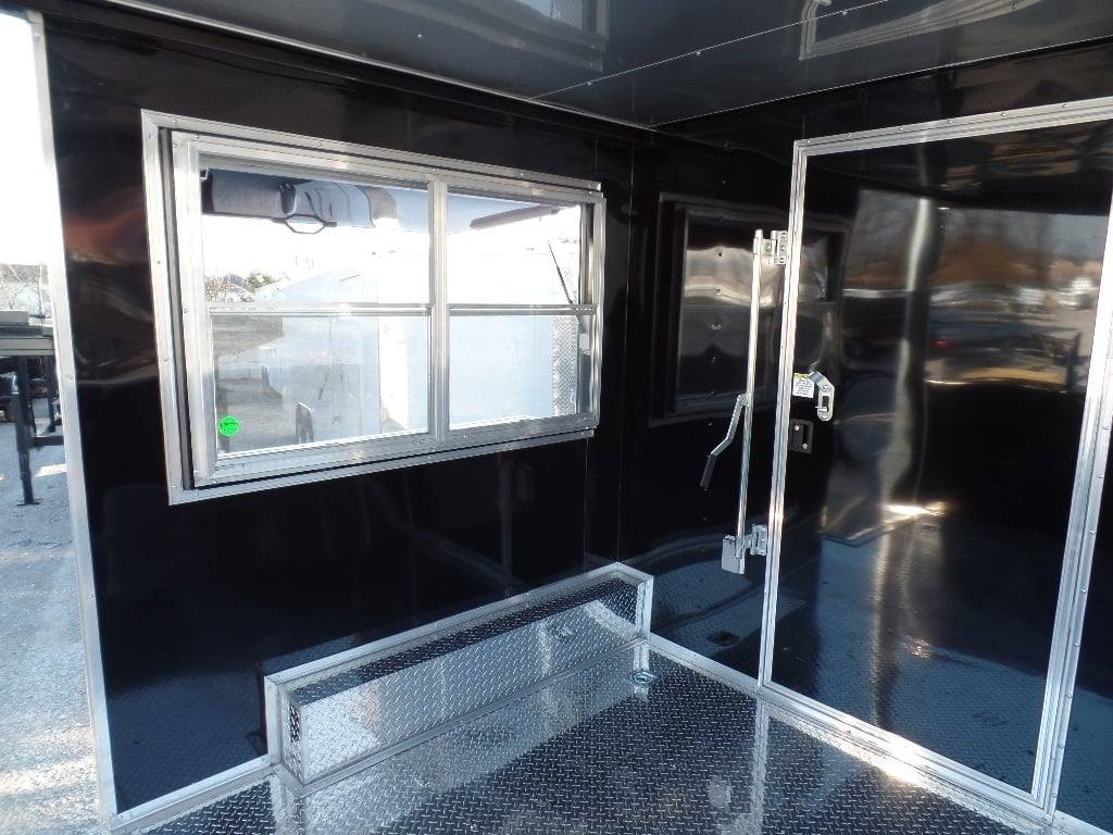8.5′ x 20′ Concession Food Trailer Porch Style BBQ — photo 3