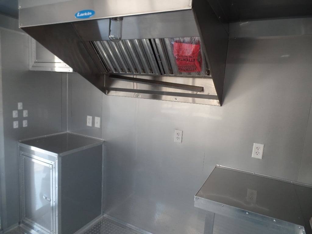 8.5′ x 20′ Concession Food Trailer Porch Style BBQ — photo 2