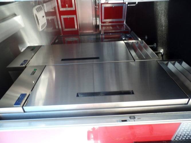 8.5′ x 18′ Concession Food Red Event Catering Trailer — photo 12