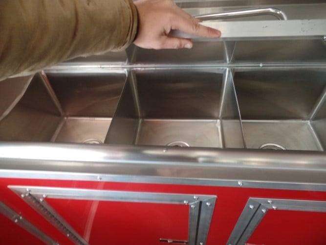 8.5′ x 18′ Concession Food Red Event Catering Trailer — photo 3