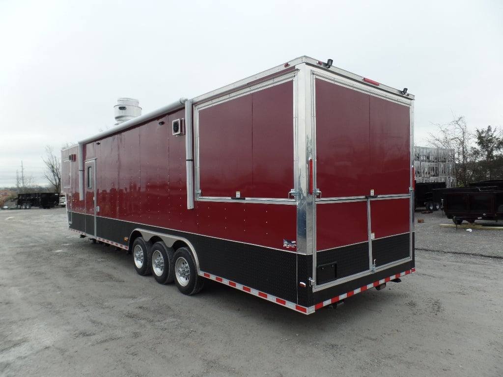 8.5′ x 40′ Concession Food Gooseneck Trailer — photo 6