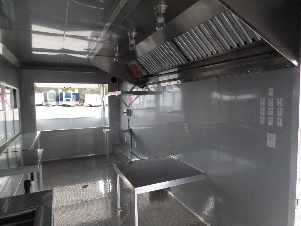 8.5′ x 40′ Concession Food Gooseneck Trailer — photo 12