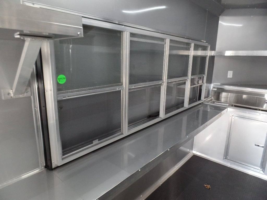8.5′ x 24′ White Concession Food Trailer With Appliances — photo 7