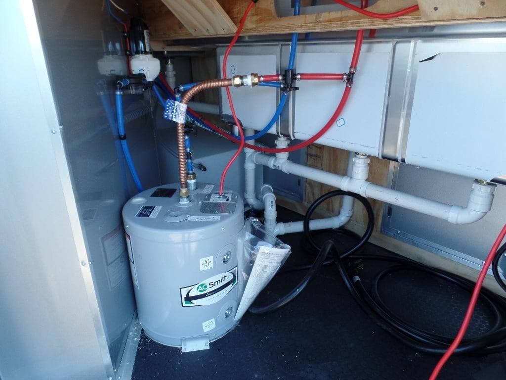8.5′ x 24′ White Concession Food Trailer With Appliances — photo 12