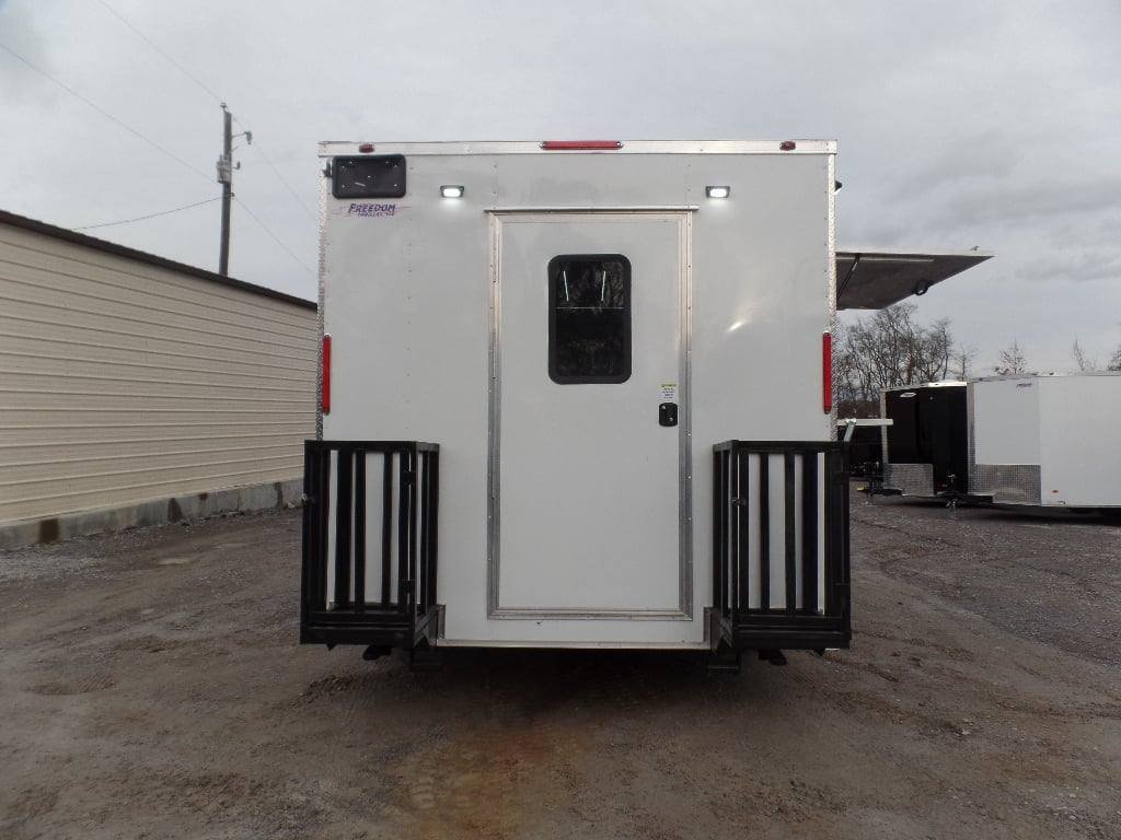 8.5′ x 16′ White Concession Food Event Trailer — photo 5