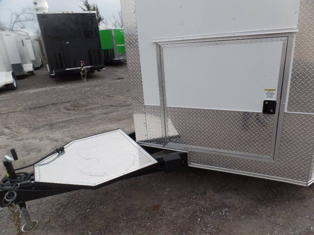8.5′ x 16′ White Concession Food Event Trailer — photo 15