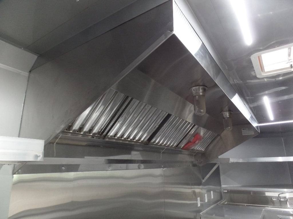 8.5′ x 16′ White Concession Food Event Trailer — photo 10