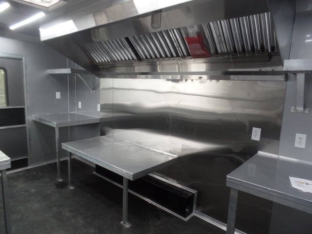 8.5′ x 16′ White Concession Food Event Trailer — photo 13