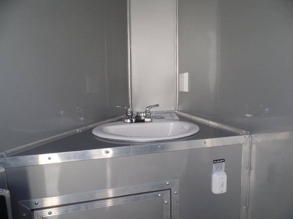8.5′ x 18′ White Custom Concession Food Trailer — photo 3