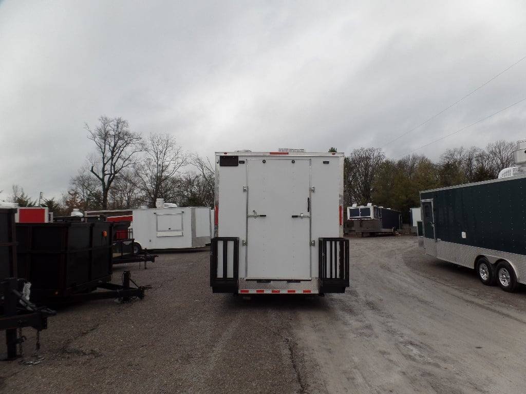 8.5′ x 48′ Concession Trailer White Food Event Catering — photo 15