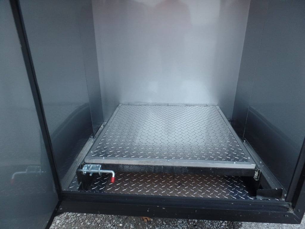 8.5′ x 20′ Black Concession Food Trailer — photo 9