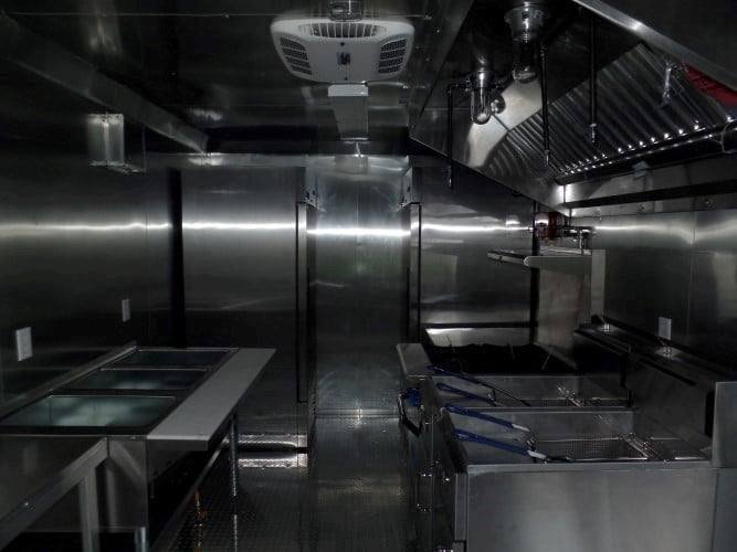 8.5′ x 16′ White Concession Food Trailer With Appliances — photo 15