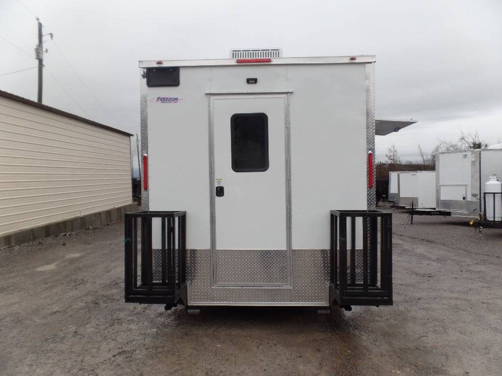 8.5′ x 27′ White Concession Food Trailer — photo 5