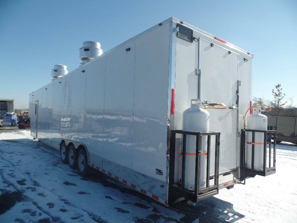 8.5′ x 48′ Concession Trailer Gooseneck With Appliances — photo 5