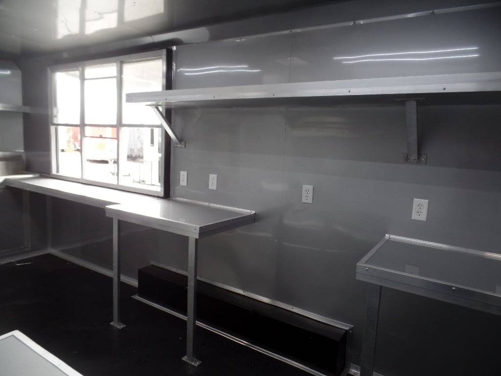 8.5′ x 18′ Lime Green Mexican Concession Food Trailer — photo 12