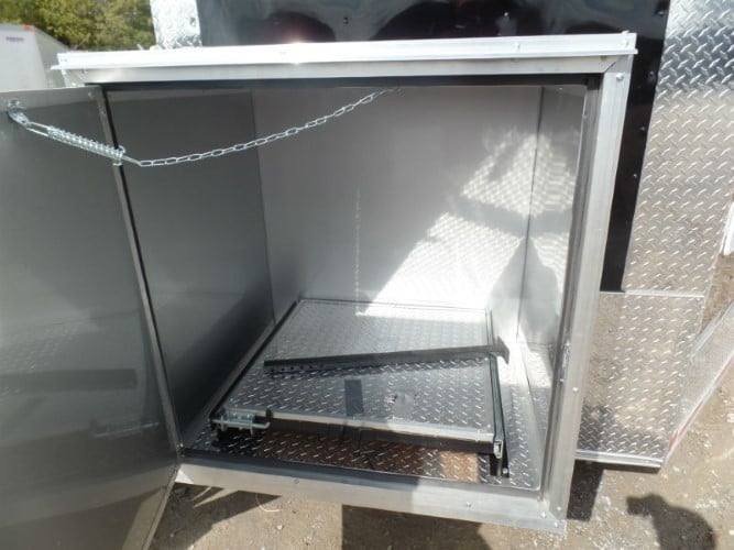 8.5′ x 28′ Concession BBQ Food Trailer Black Event Catering — photo 6