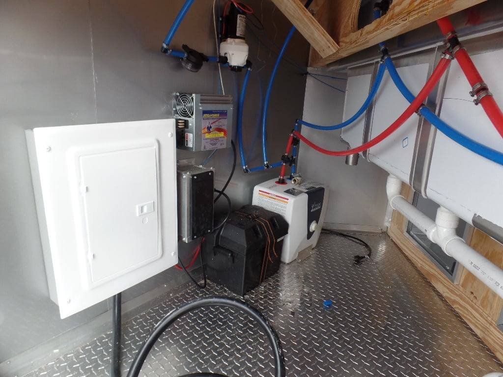 Concession Trailer 8.5′ x 24′ Black Catering Event Food — photo 14