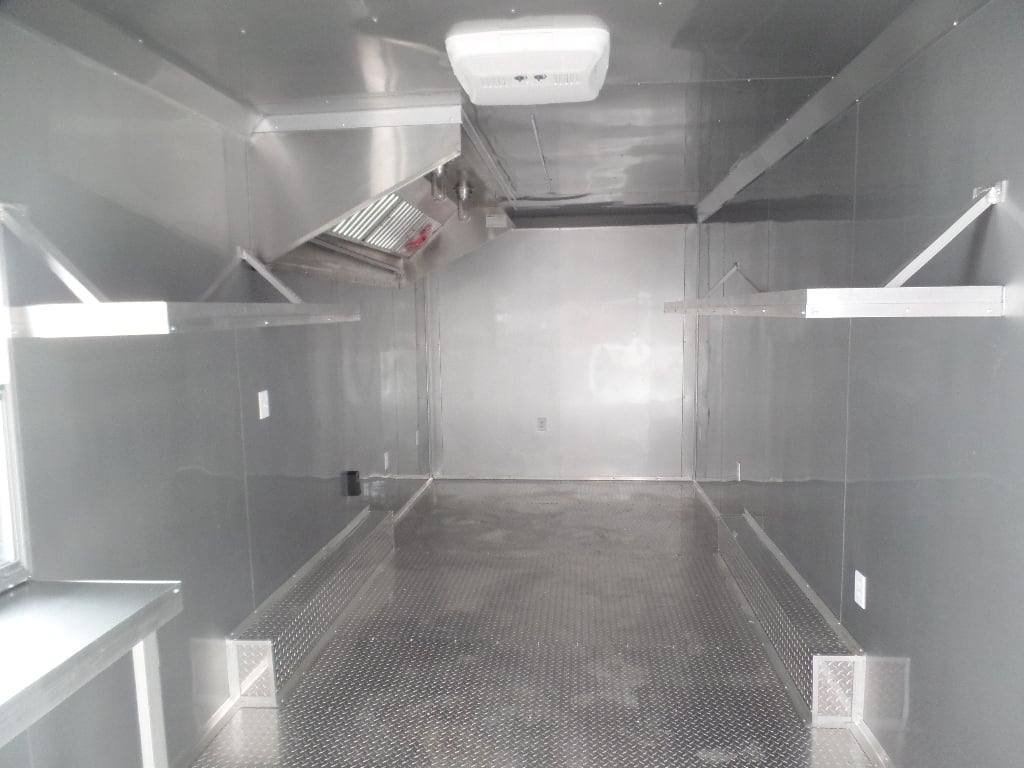 Concession Trailer 8.5′ x 24′ Black Catering Event Food — photo 5