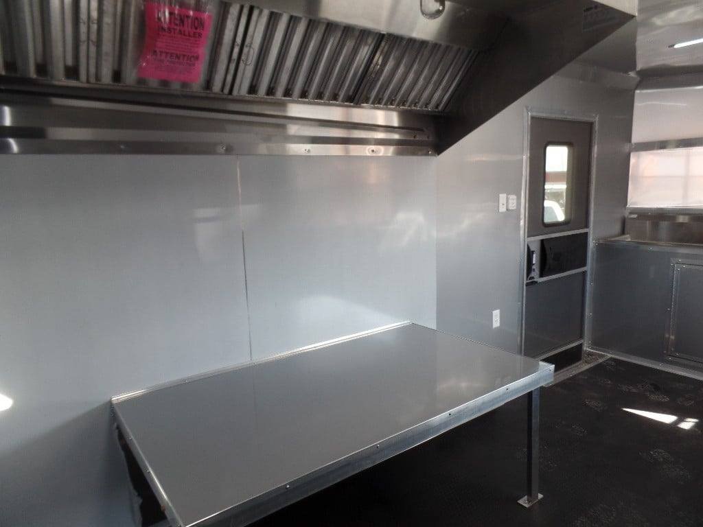 8.5′ x 16′ Orange Concession Food Trailer — photo 5