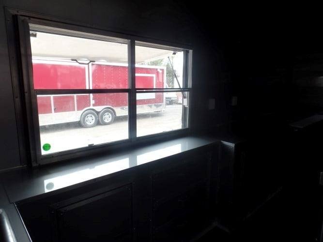 8.5′ x 22′ Concession Trailer Indigo Blue Food Event Catering — photo 2