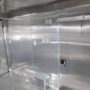 8.5 x 12 white catering trailer with balanced layout - view 7