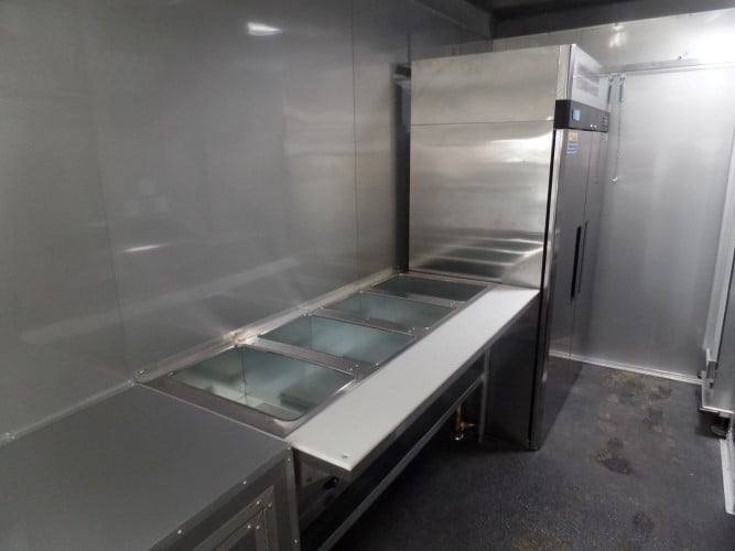 8.5′ x 22′ Concession Trailer Indigo Blue Food Event Catering — photo 8