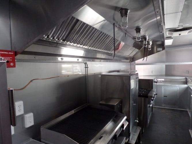 8.5′ x 22′ Concession Trailer Indigo Blue Food Event Catering — photo 12