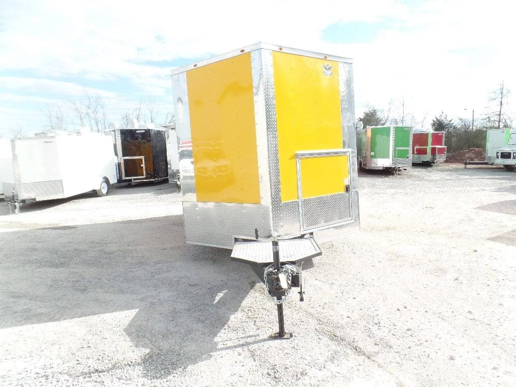 8.5′ x 16′ Yellow Event Concession Food Trailer — photo 6