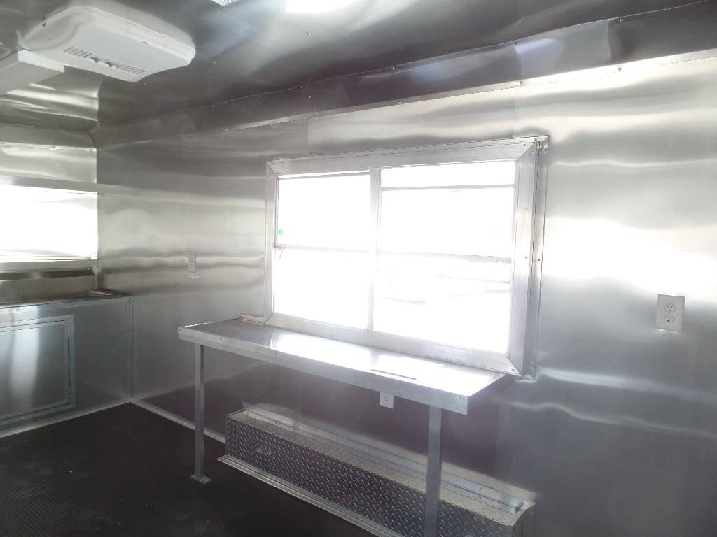 8.5′ x 16′ Yellow Event Concession Food Trailer — photo 5