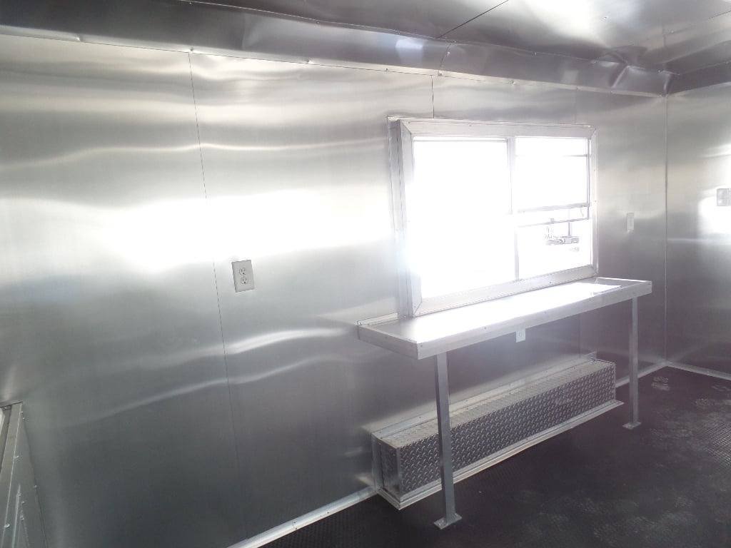 8.5′ x 16′ Yellow Event Concession Food Trailer — photo 12