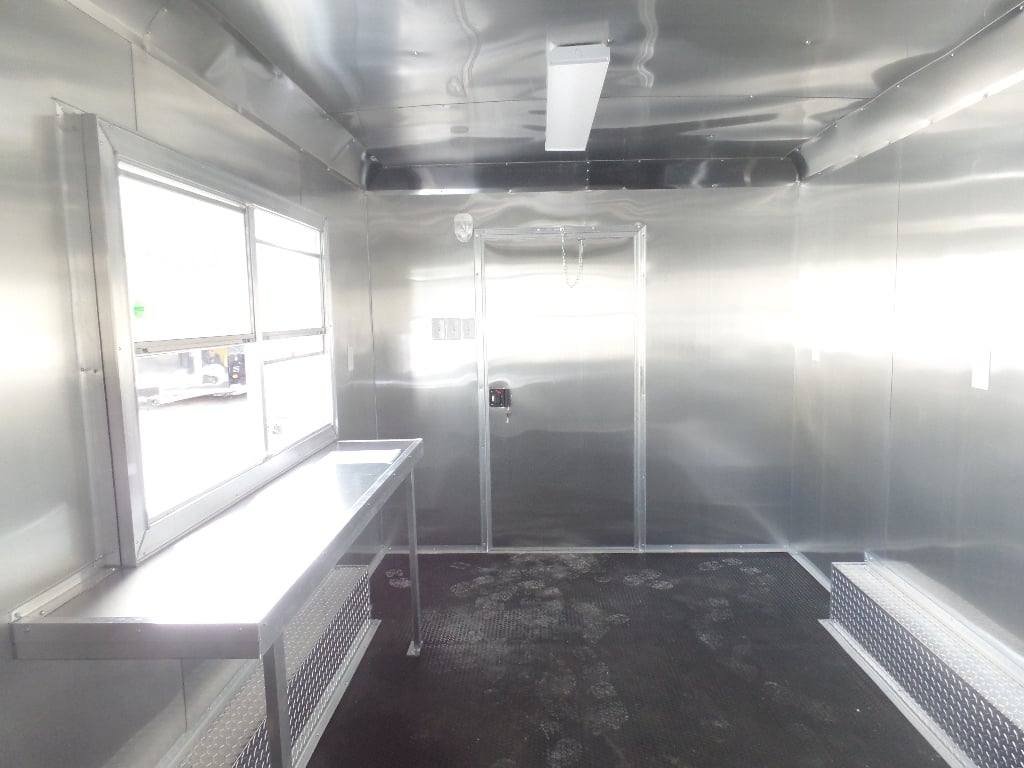 8.5′ x 16′ Yellow Event Concession Food Trailer — photo 15