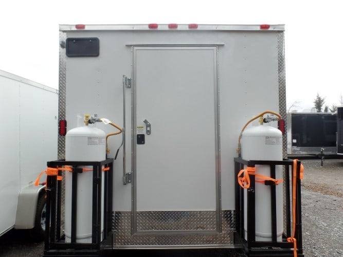 8.5′ x 18′ Concession Food Trailer White Event Catering — photo 13