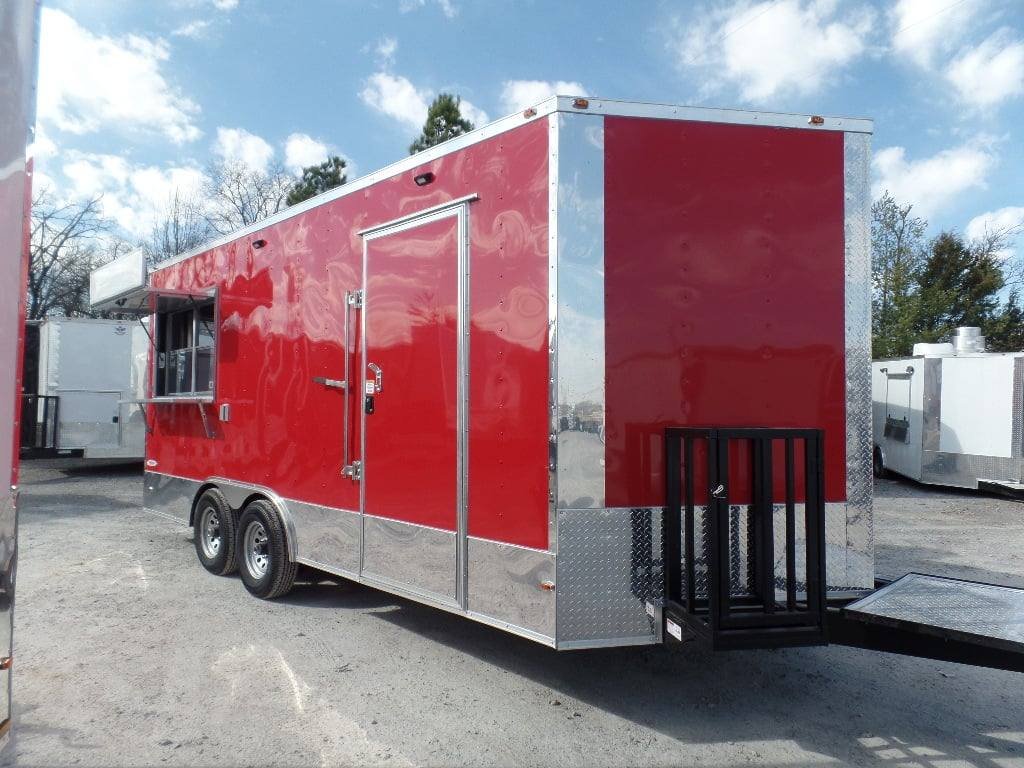 8.5′ x 18′ Concession Trailer Food Catering Event — photo 7