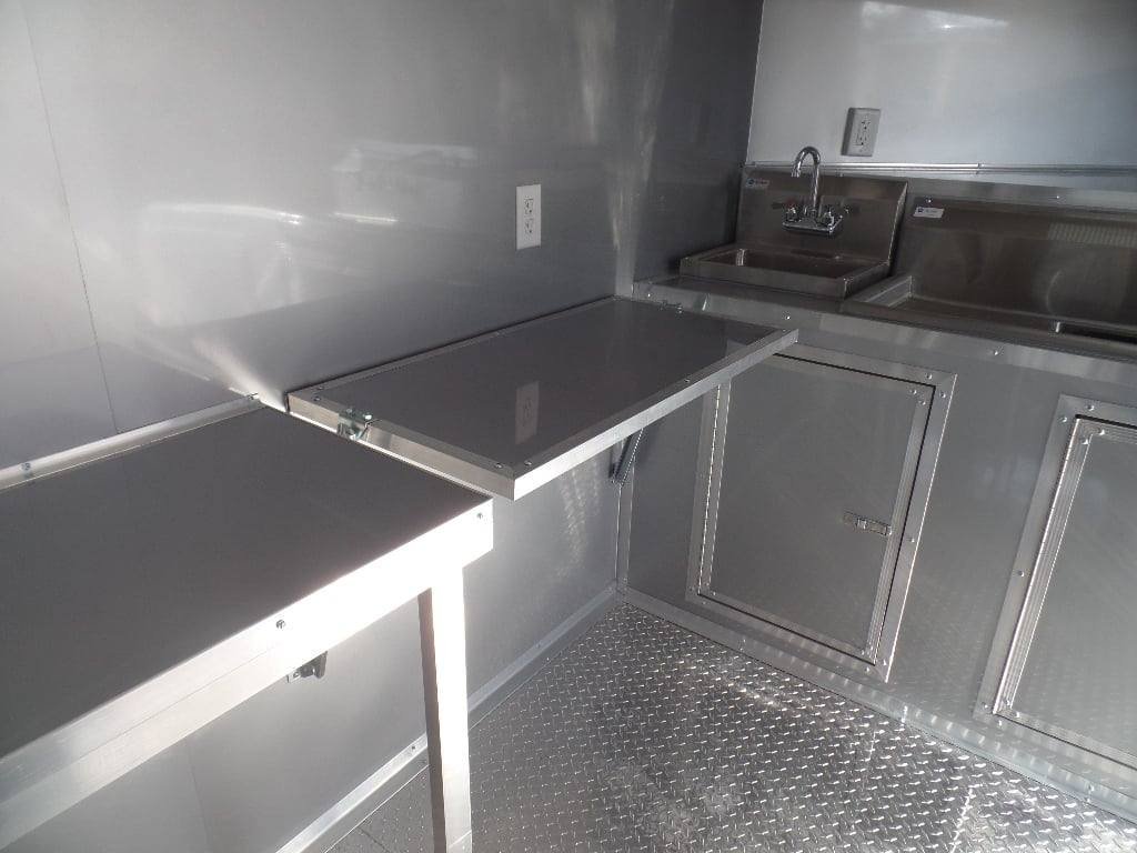 8.5′ x 18′ Concession Trailer Food Catering Event — photo 11