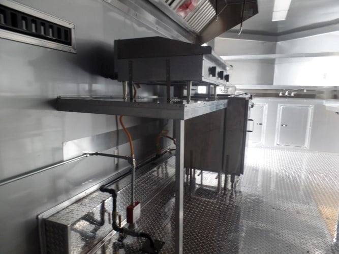 8.5′ x 18′ Concession Food Trailer White Event Catering — photo 14