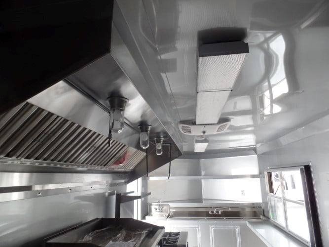8.5′ x 18′ Concession Food Trailer White Event Catering — photo 15
