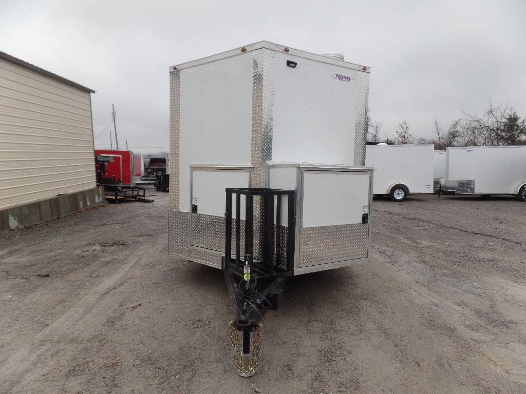 8.5′ x 18′ White Concession Food Event Trailer — photo 6