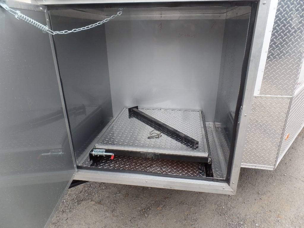 8.5′ x 18′ White Concession Food Event Trailer — photo 15