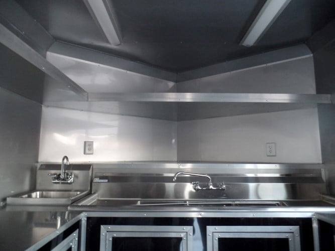 8.5′ x 20′ Concession Food Trailer Black BBQ Event Catering — photo 2