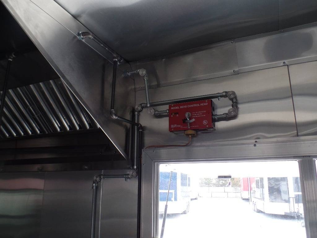8.5′ x 16′ Concession Food Indigo Blue Trailer With Appliances — photo 4